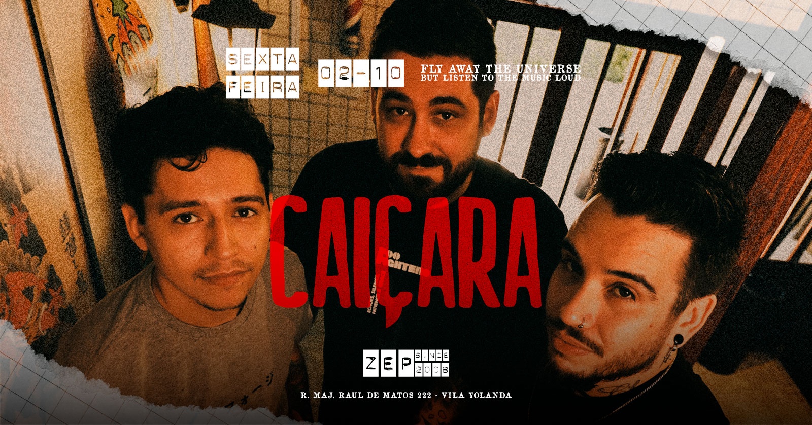 CAIÇARA - POP // ROCK // REGGAE