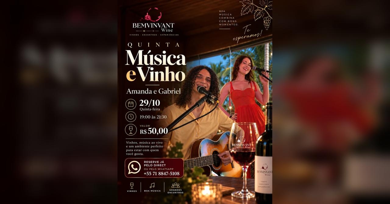 Imagem da fonte — QUINTA - MÚSICA & VINHO