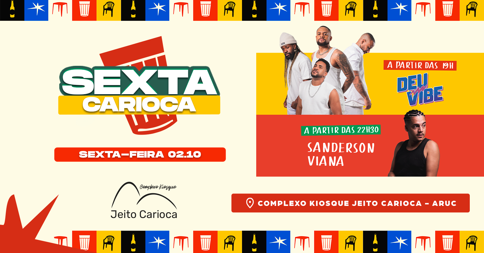 SEXTA CARIOCA - DEU VIBE & SANDERSON VIANA