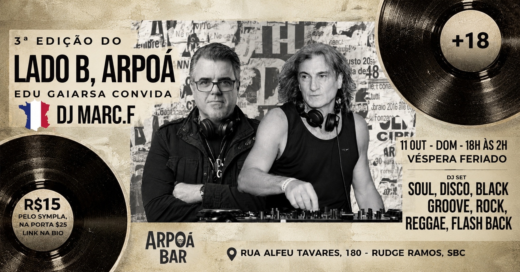 LADO B, ARPOÁ - São Bernardo do Campo, SP