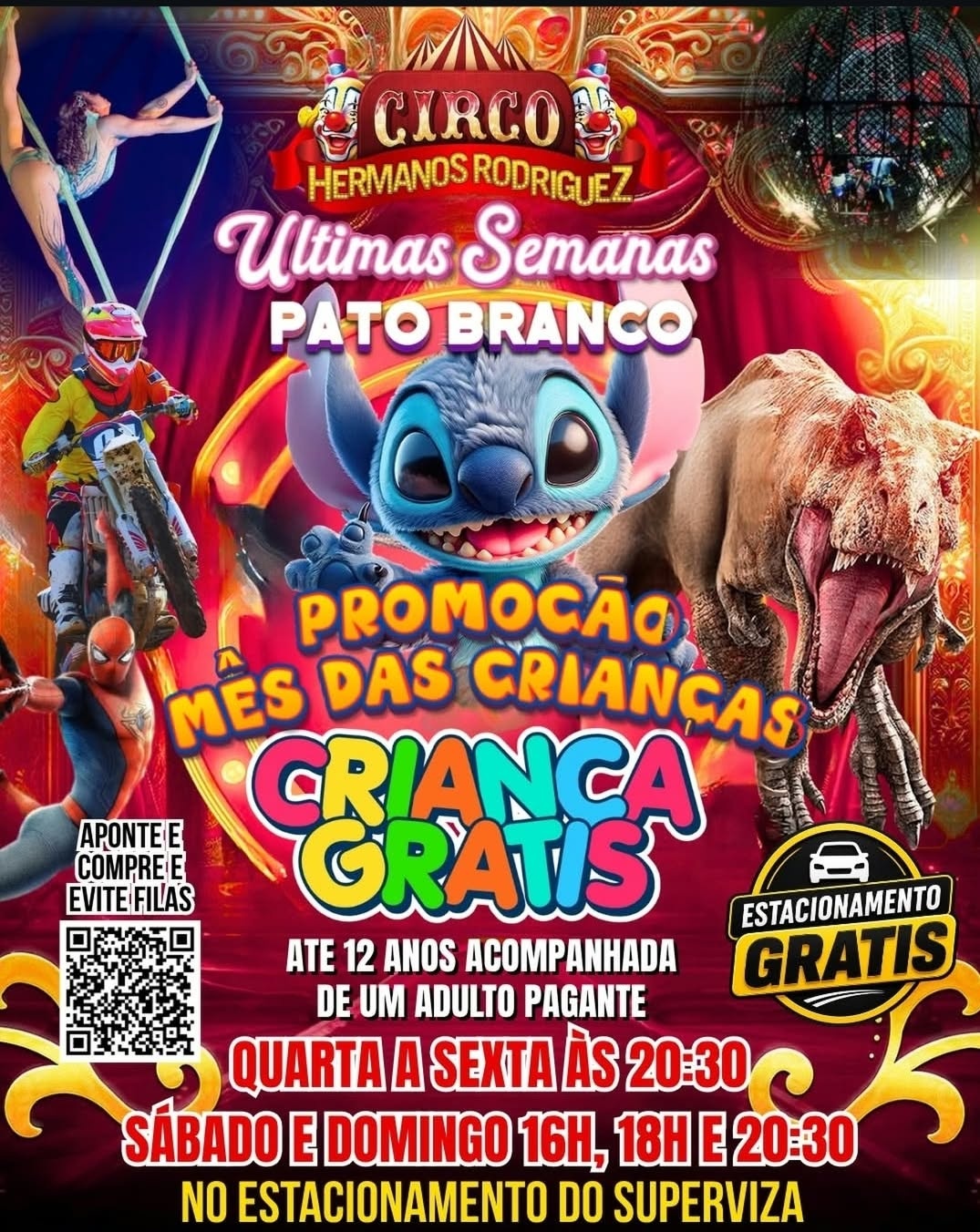 Últimas Semanas |Hermano Rodriguez|Pato Branco|Quarta-feira às 20h30