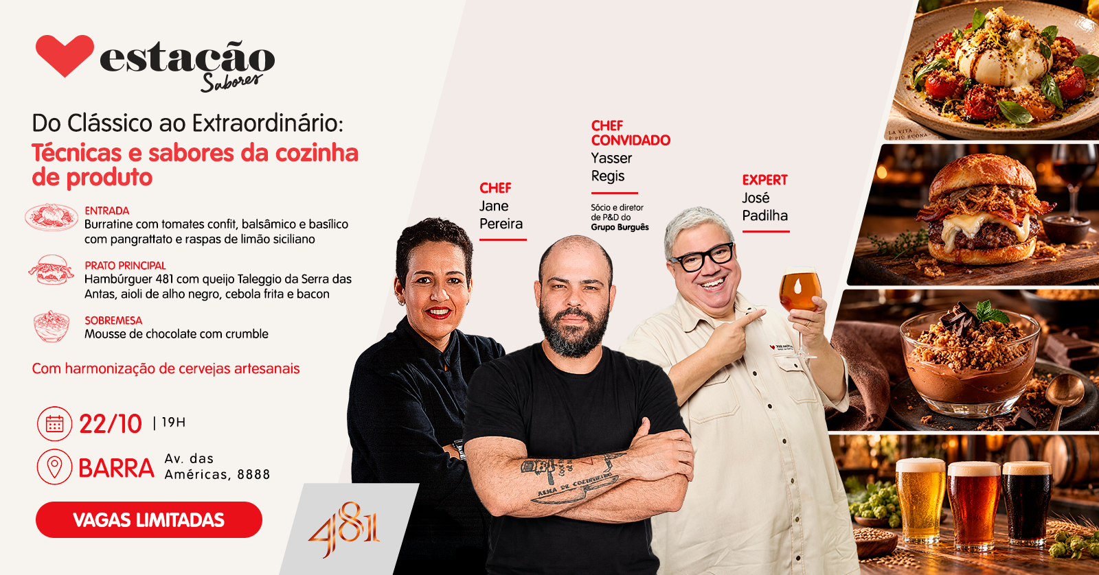 Do Clássico ao Extraordinário - Técnicas e sabores da cozinha de produto