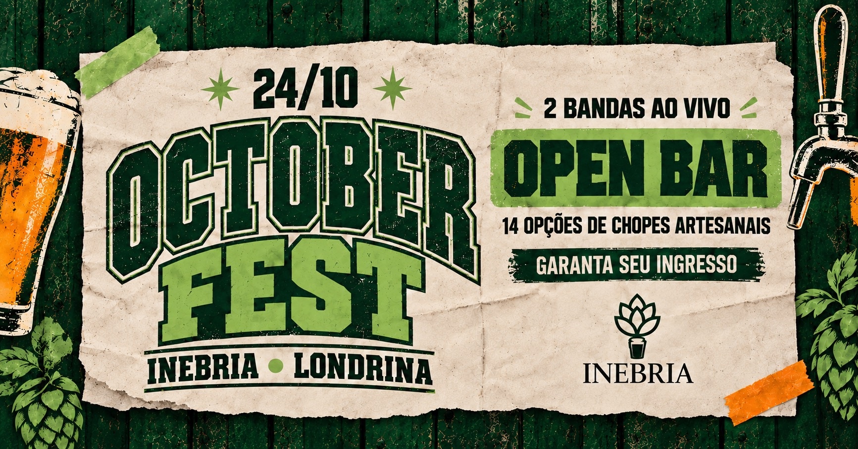INEBRIA OKTOBERFEST  2ª Edição - Londrina, PR