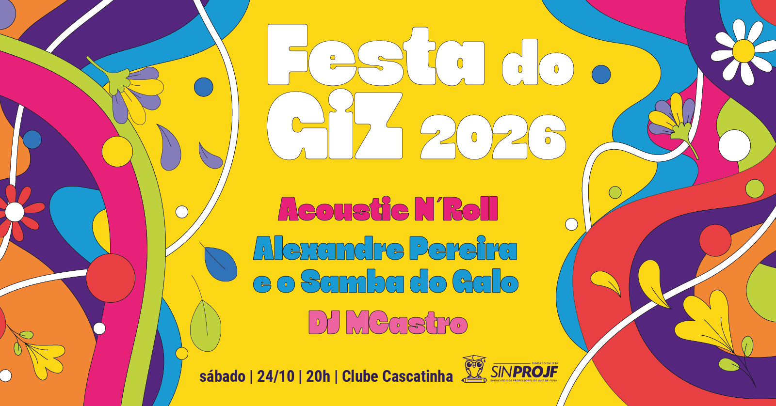 Festa do Giz 2026 - Juiz de Fora, MG