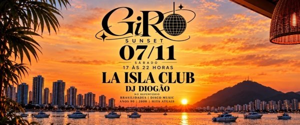 Imagem do evento FESTA GIRO EDIÇÃO SUNSET