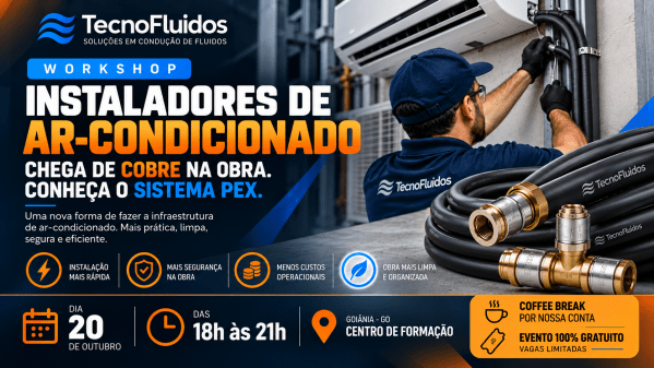 Imagem do evento WORKSHOP INSTALADOR DE AR-CONDICIONADO SISTEMA PEX