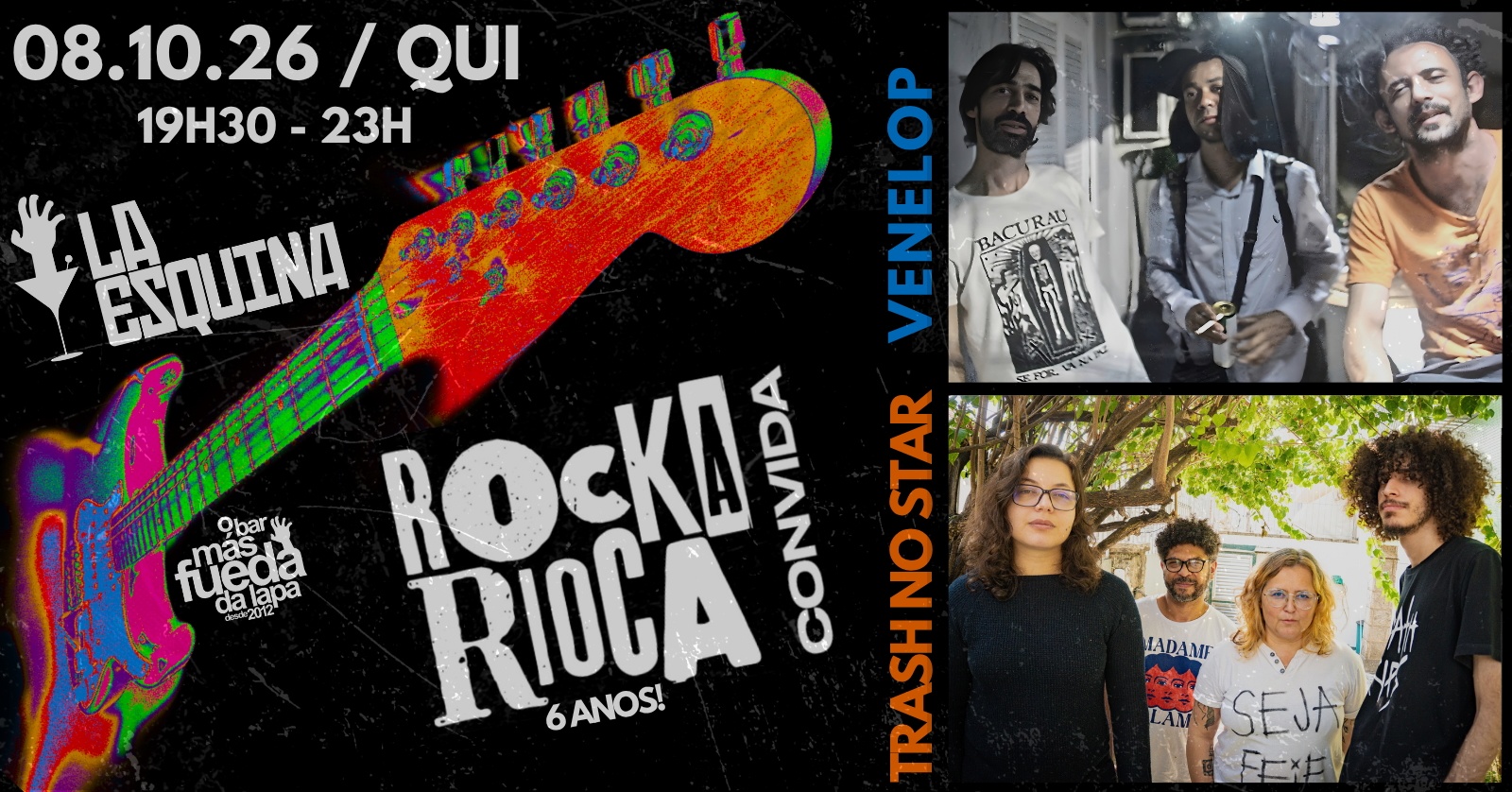 Source image — Rockarioca Convida: Venelop + Trash No Star