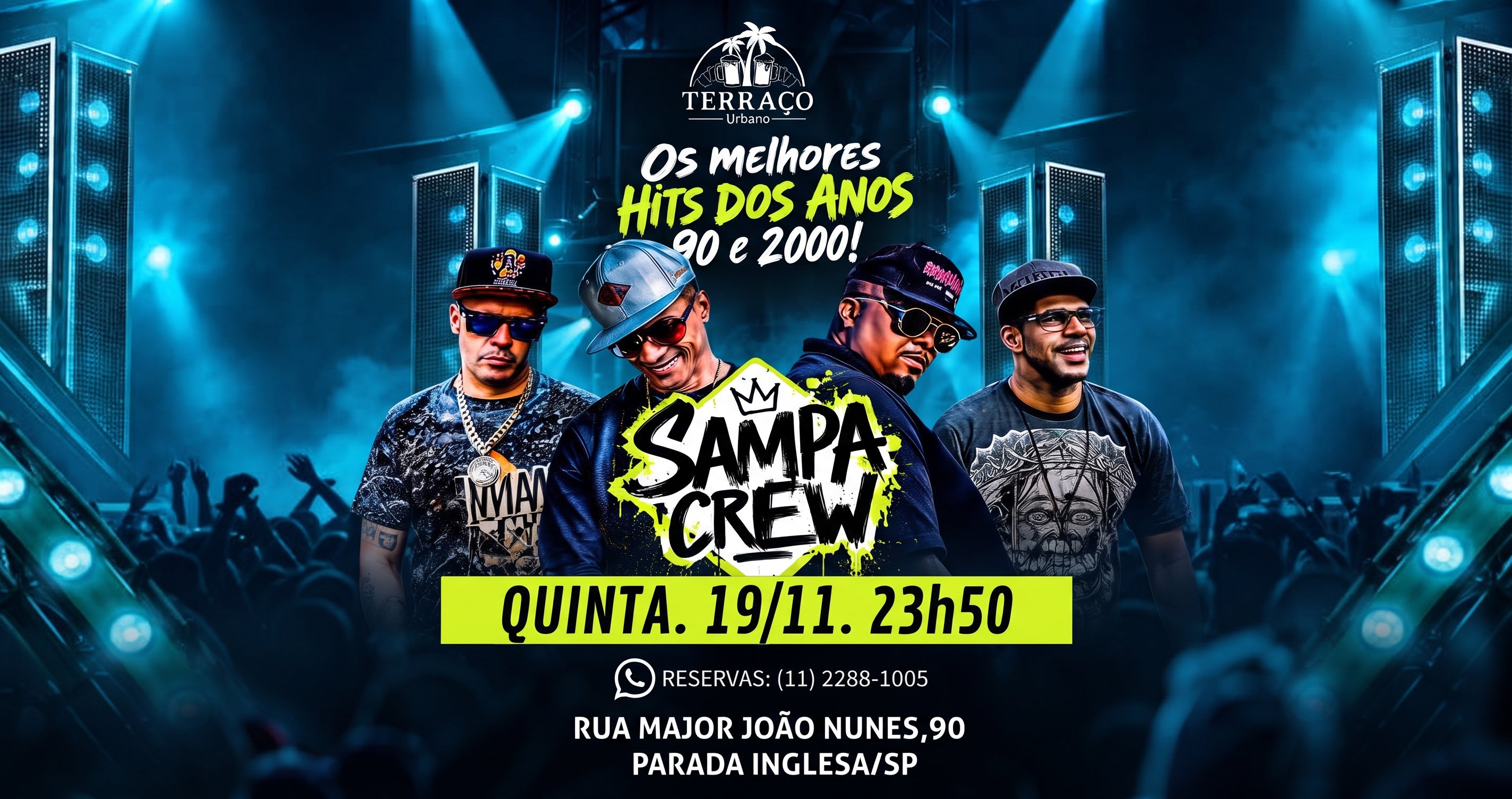 SAMPA CREW - TERRAÇO URBANO - São Paulo, SP