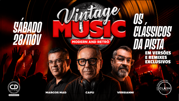 Imagem do evento 7a ed. VINTAGE MUSIC 2026 - MODERN and RETRÔ