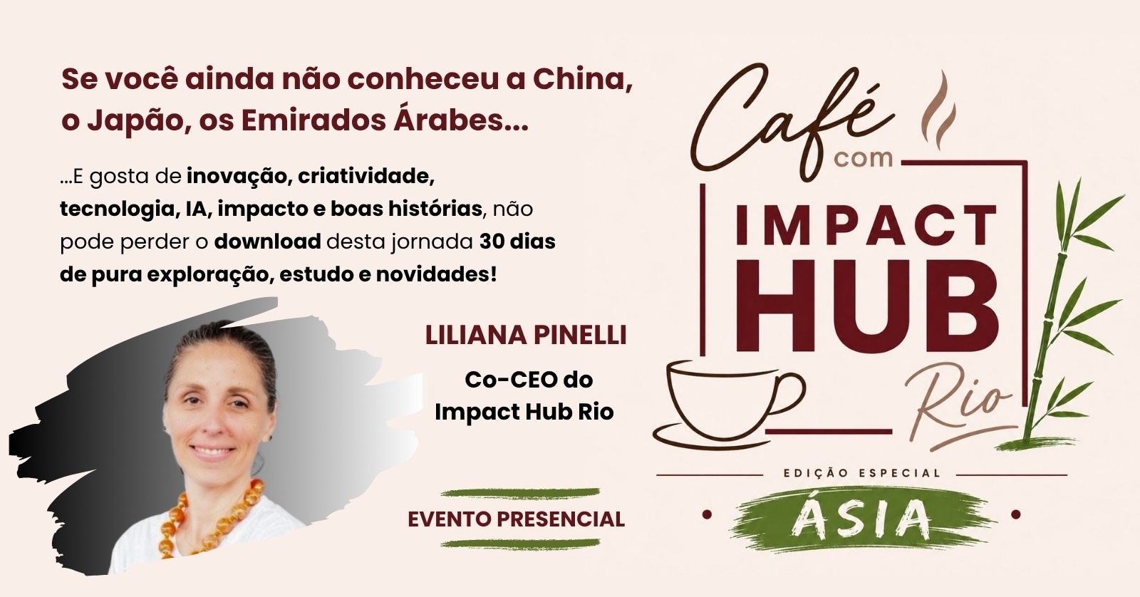 Café com Impact Hub Rio - Edição Especial ÁSIA