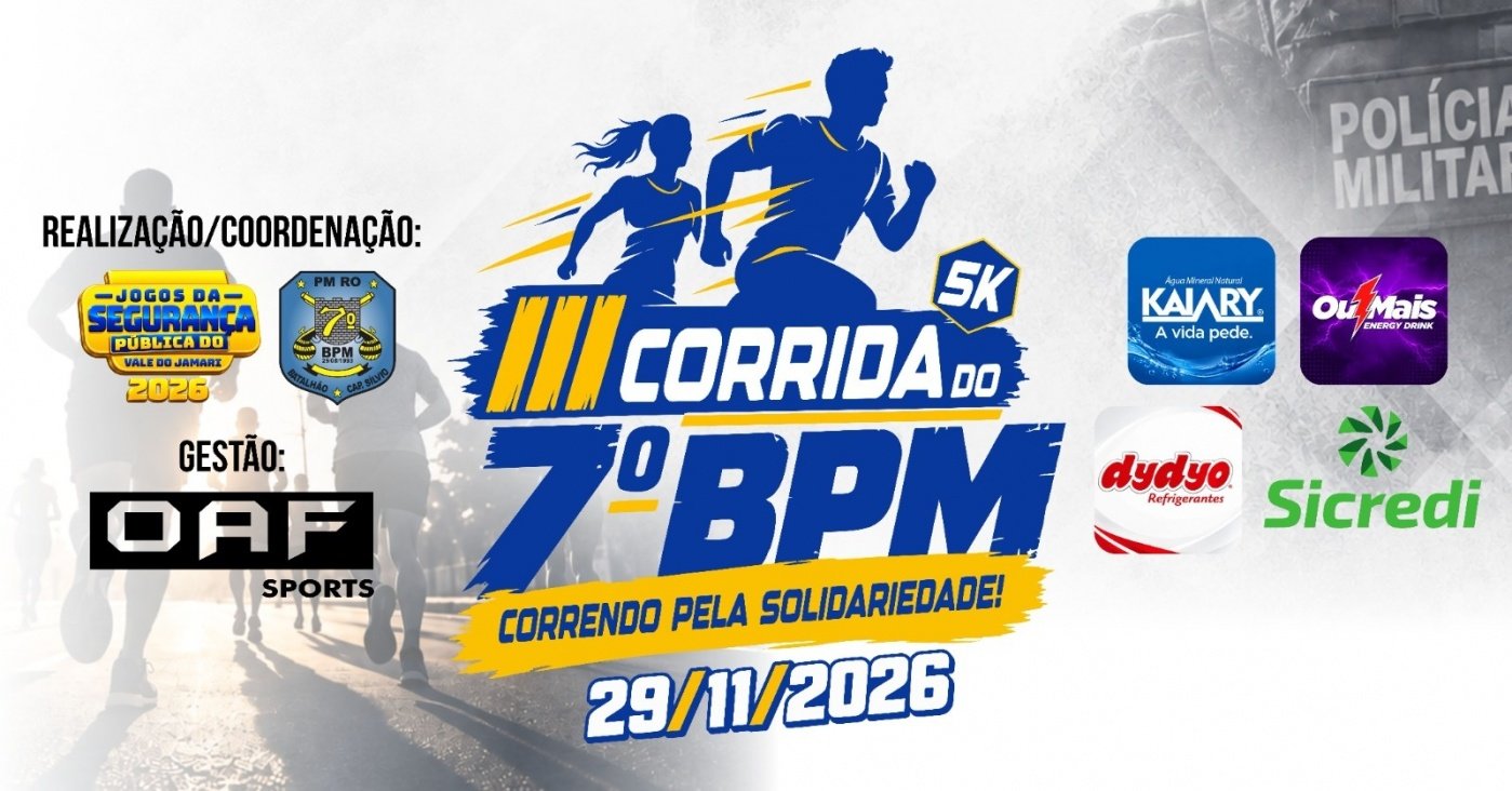 III Corrida do 7º BPM - Correndo pela Solidariedade