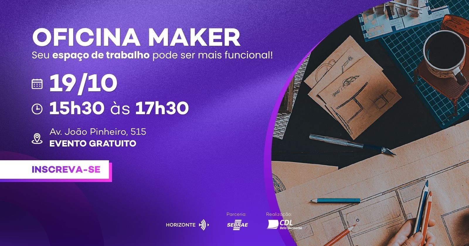 Imagen de la fuente — Horizonte | OFICINA MAKER: Soluções e Organização para o Espaço da sua Empresa