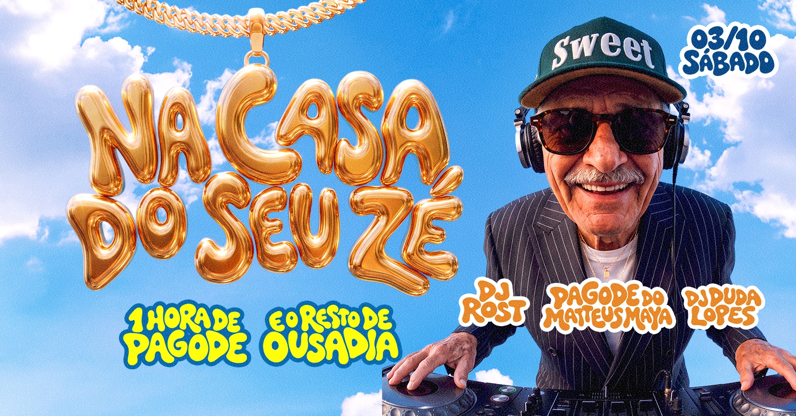 Capa do evento: NA CASA DO SEU ZÉ