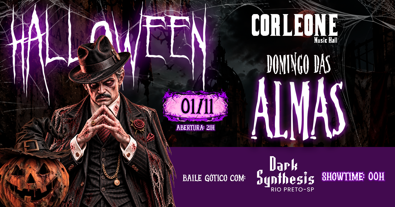 Halloween Corleone - DOMINGO DAS ALMAS