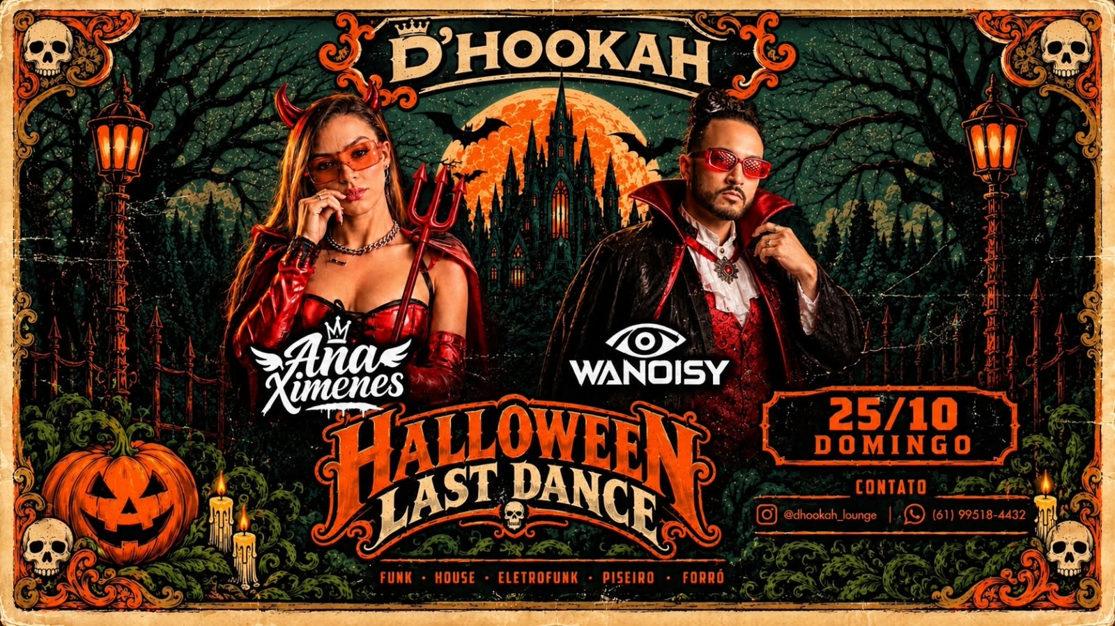Halloween Last Dance - 25/10/2026 - Planaltina, GO