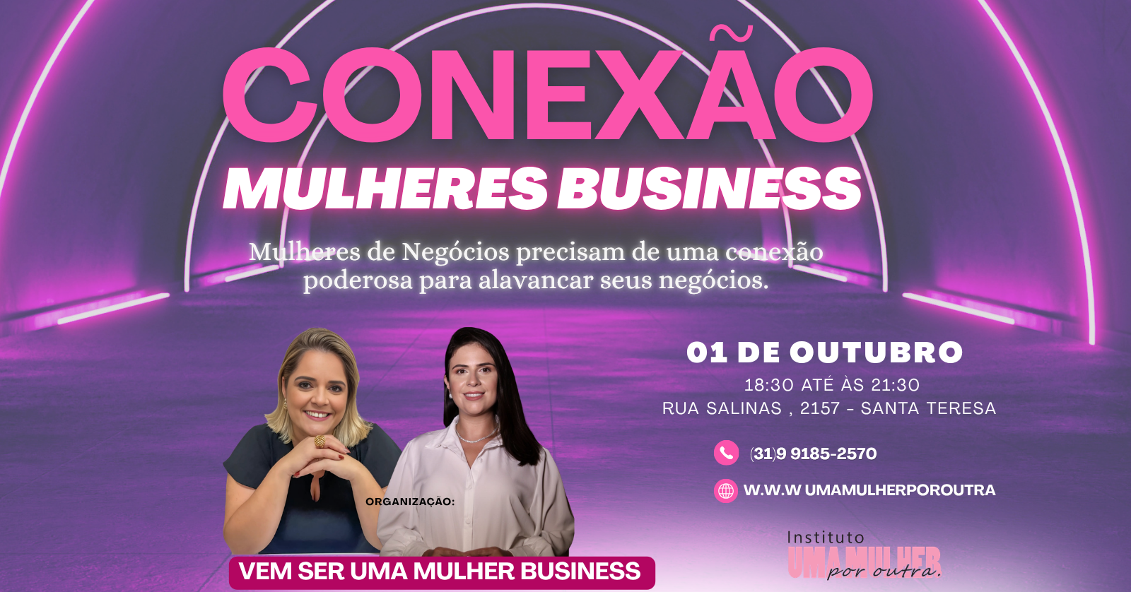 Conexão Mulheres Business - Encontro de Negócios e Networking