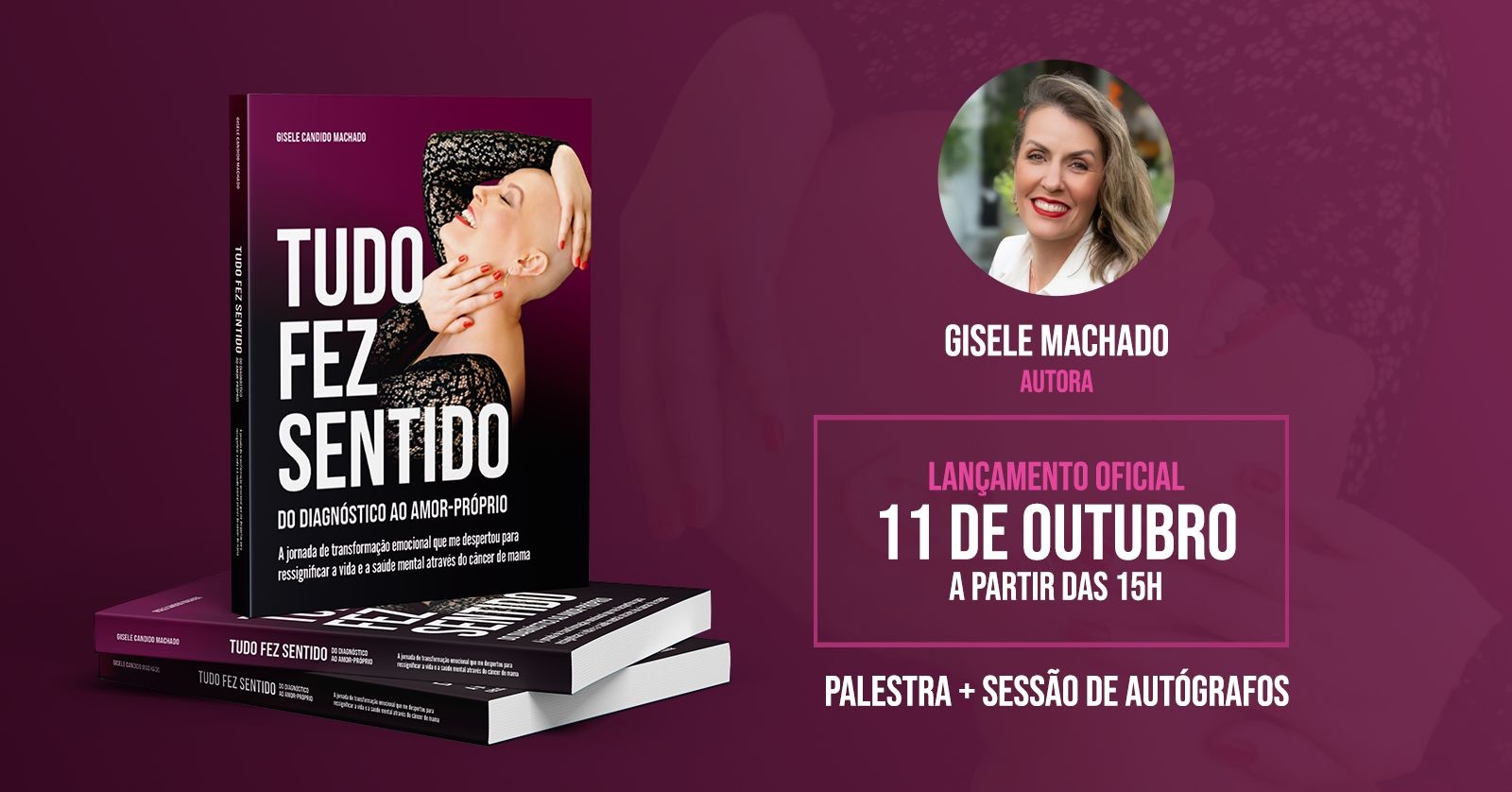Source image — Lançamento do Livro: Tudo Fez Sentido