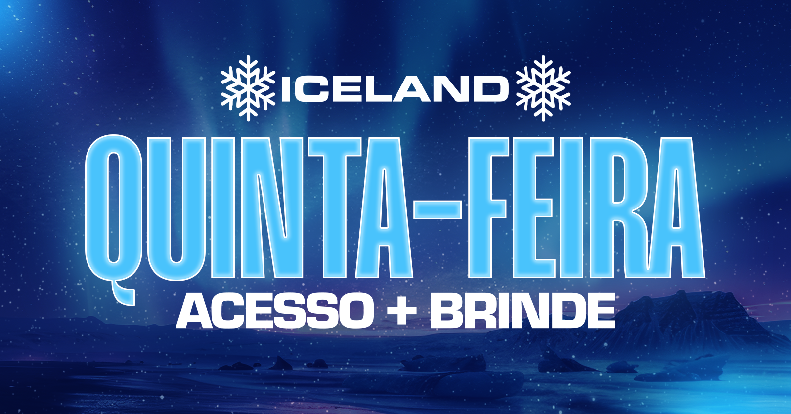 ICELAND TERRA DE GELO (01/10/2026)