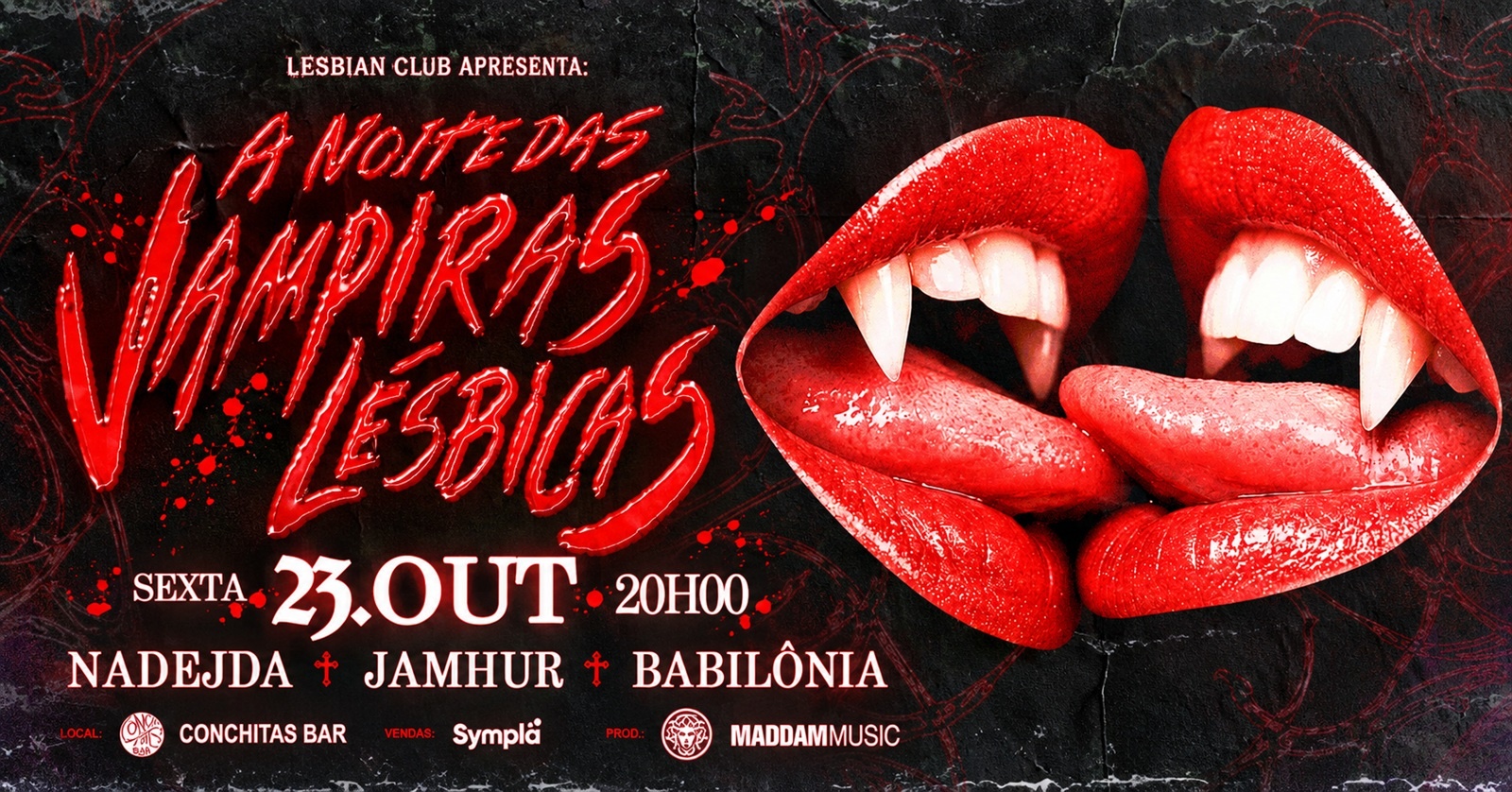 Imagen de la fuente — Lesbian Club A Noite das Vampiras Lésbicas
