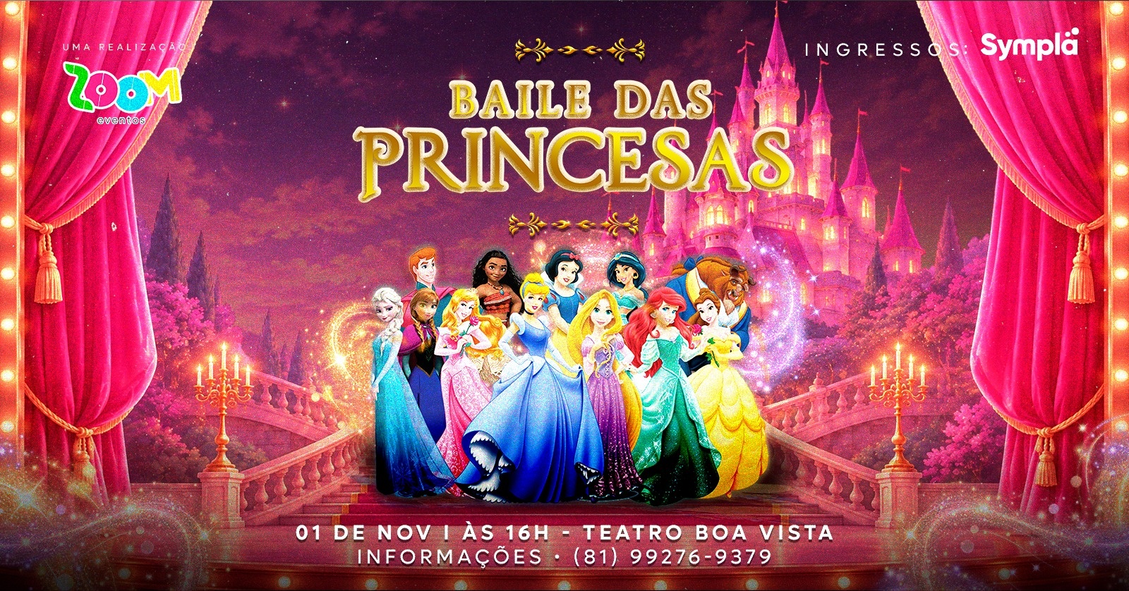 Imagem da fonte — Baile das Princesas em Recife - Teatro Boa Vista