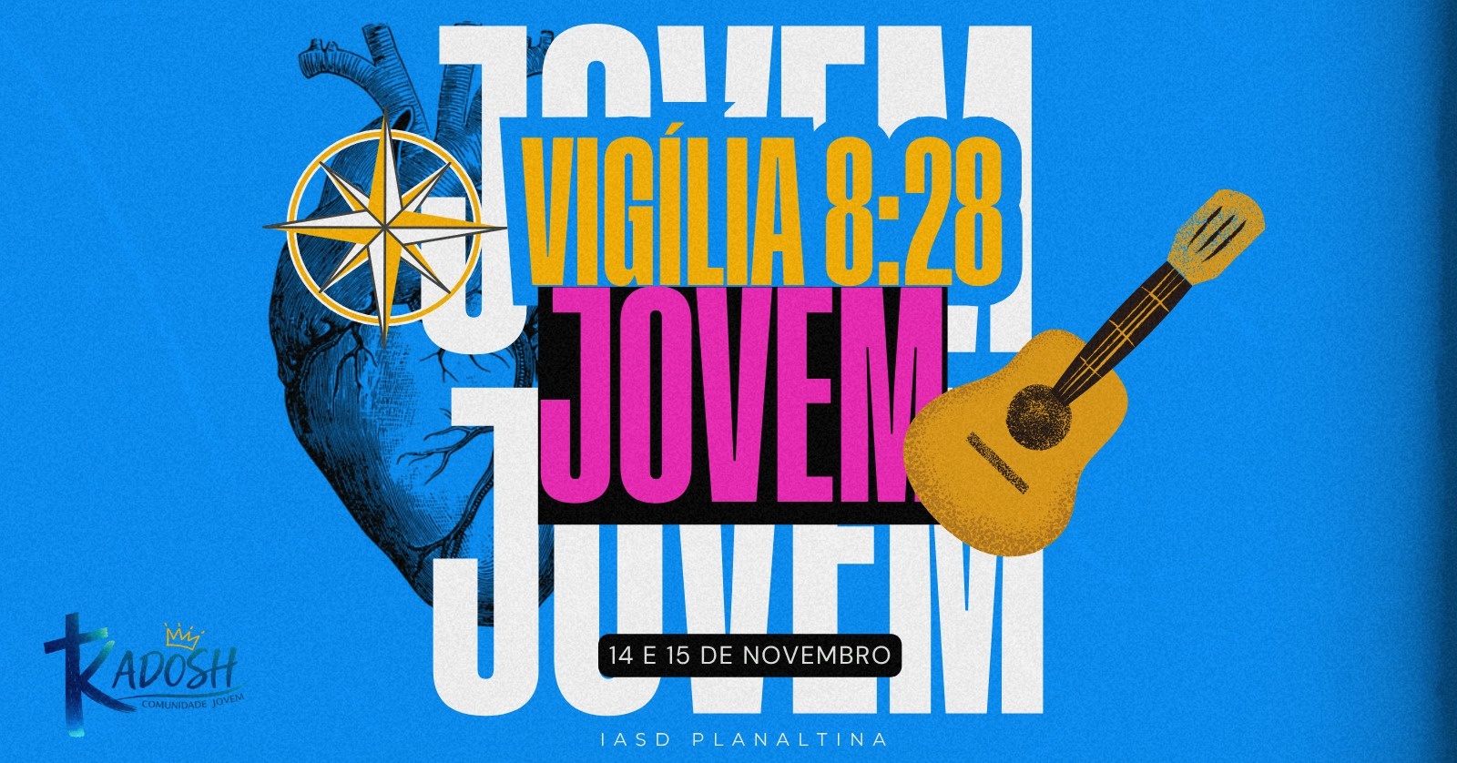 Imagen de la fuente — VIGÍLIA 8:28 - Chamados para Algo Maior