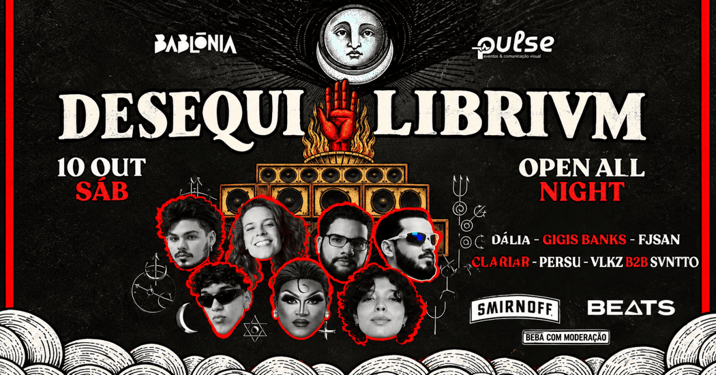 Imagem da fonte — OPEN BAR (BEATS) - DESEQUILIBRIVM- BABILÔNIA #ED12