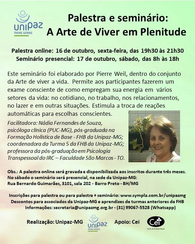 Imagem 1 da descrição do evento