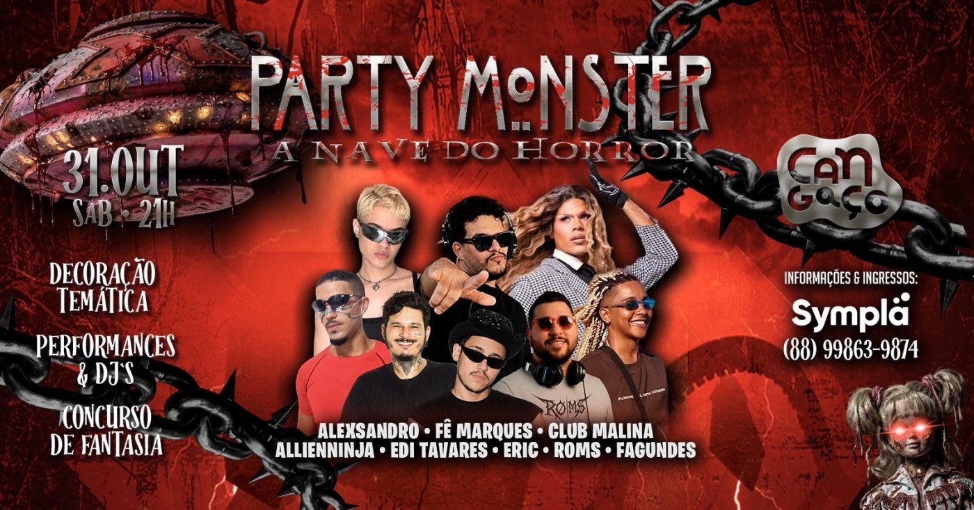 Imagem publicada pela fonte para Party Monster