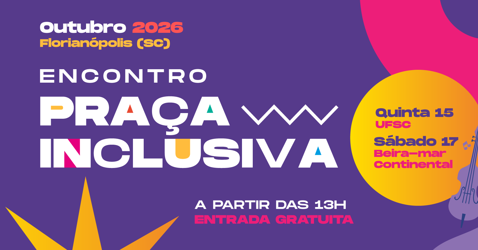 Imagem da fonte — Encontro Praça Inclusiva
