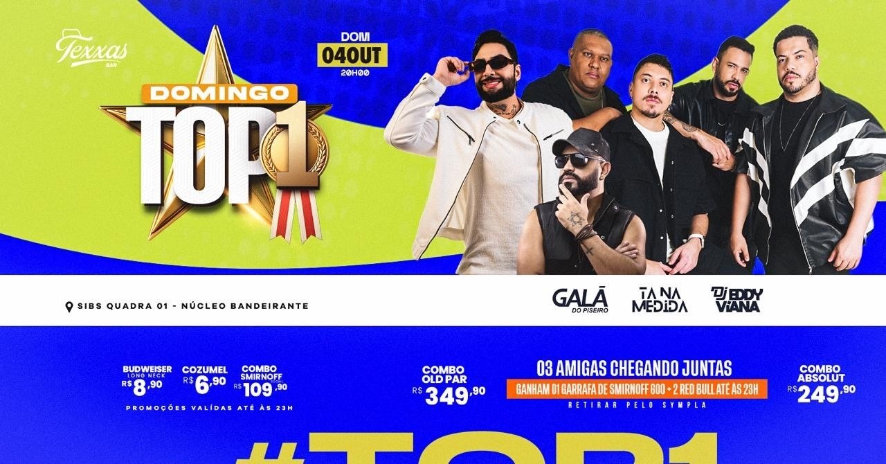 Source image — TEXXAS BAR | DOMINGO TOP 1 | TA NA MEDIDA (PAGODE) - GALA DO PISEIRO - DJ EDDY VIANA