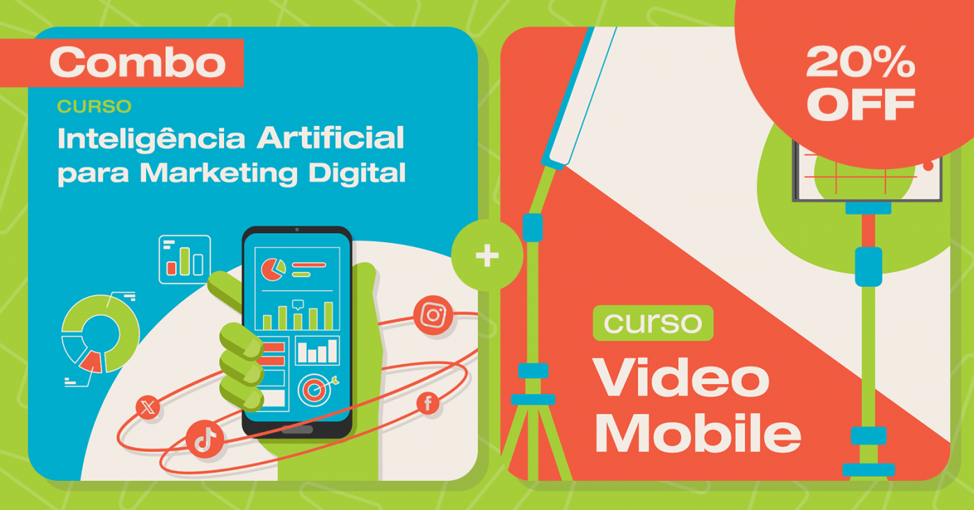 Imagem publicada pela fonte para Combo IA para Marketing Digital + Videomobile