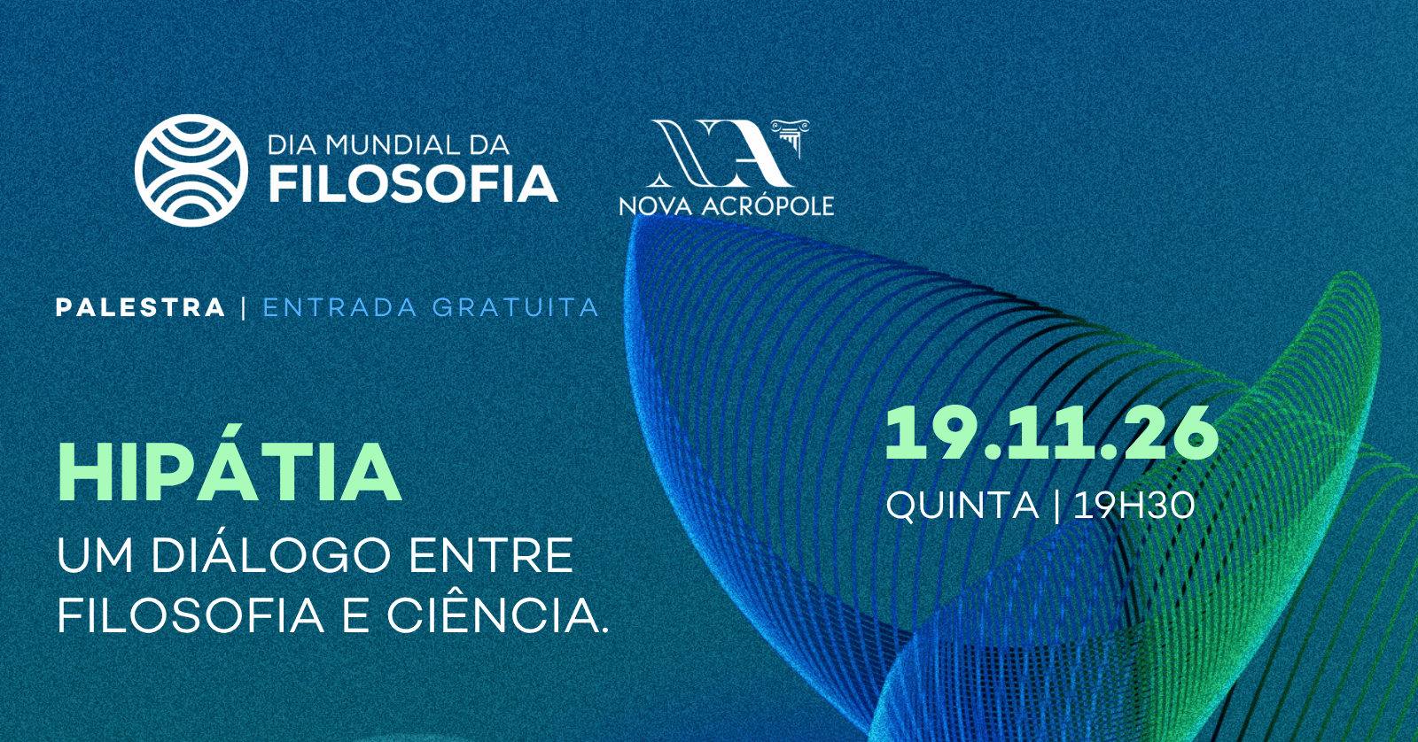 Imagem da fonte — Hipátia | Um diálogo entre Filosofia e Ciência