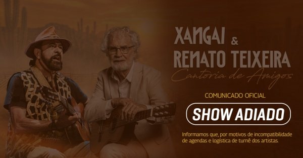 Imagem do evento Xangai e Renato Teixeira - Cantoria de Amigos