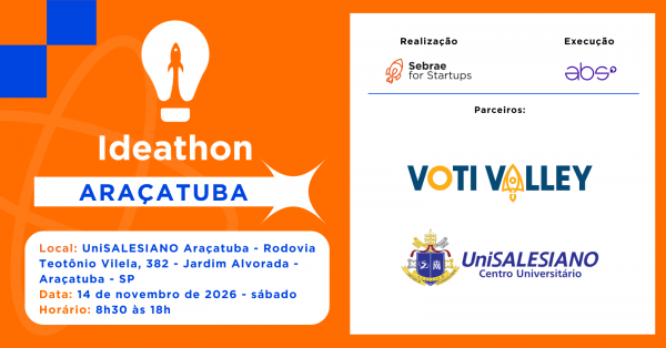 Imagem do evento Ideathon - Araçatuba
