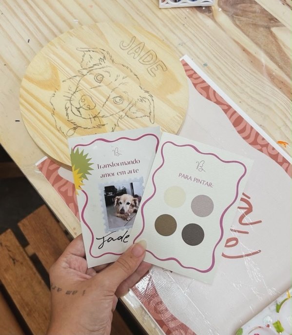 Imagem do evento Oficina - Pinte seu pet