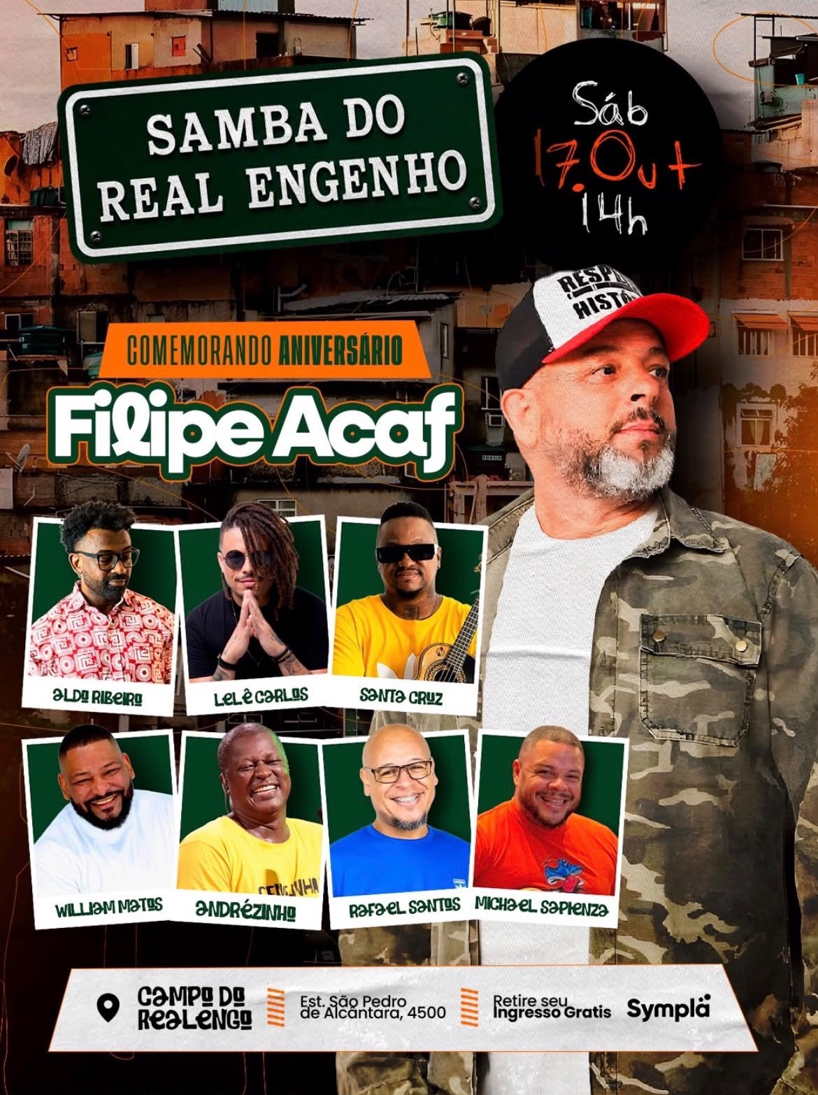Samba do Real Engenho aniversário do Filipe Acaf - Rio de Janeiro, RJ