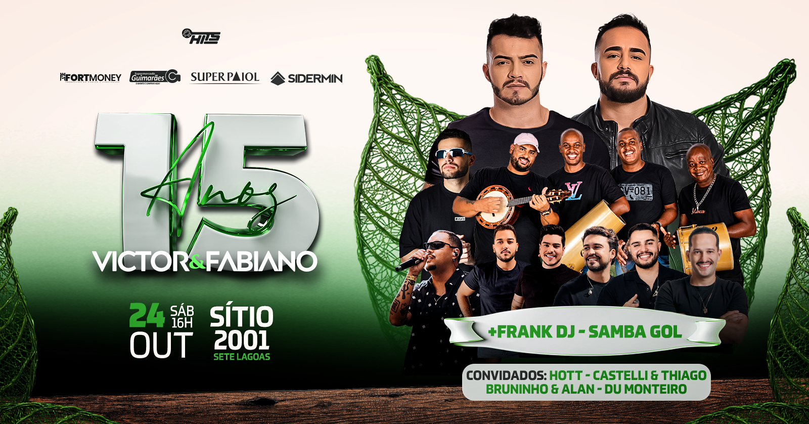 15 ANOS VICTOR E FABIANO - Sete Lagoas, MG