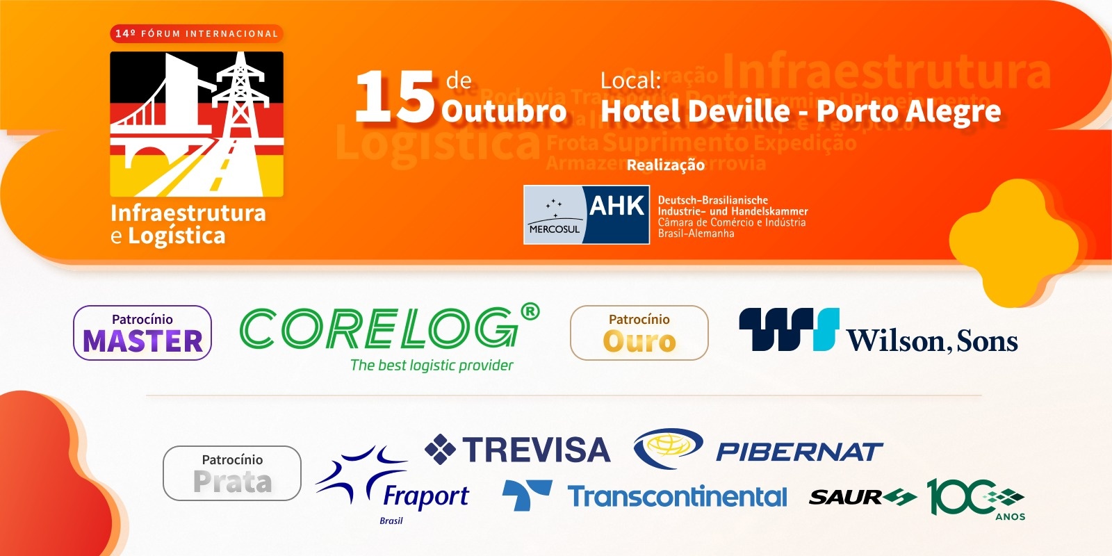 Imagem da fonte — 14º Fórum Internacional de Infraestrutura e Logística