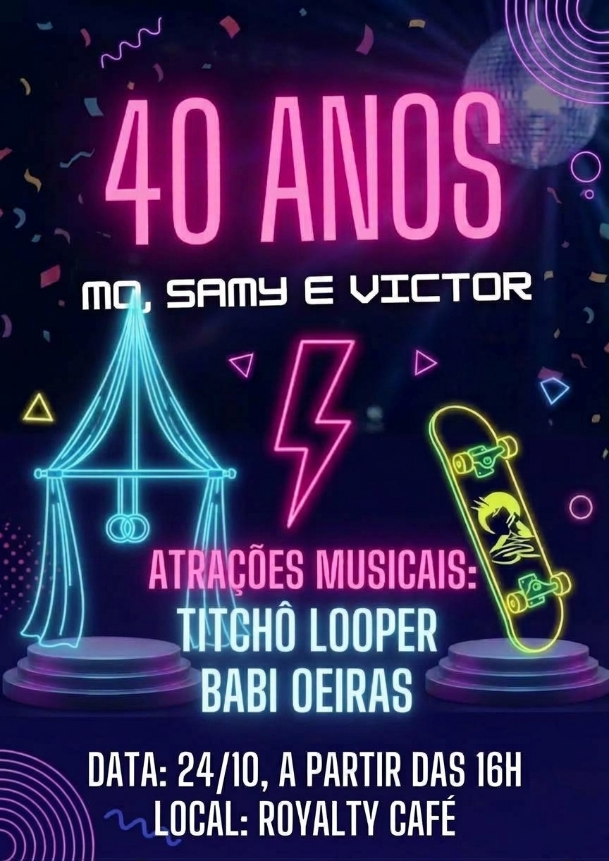 Imagem da fonte — 4.0 da Mo, Samy e Victor