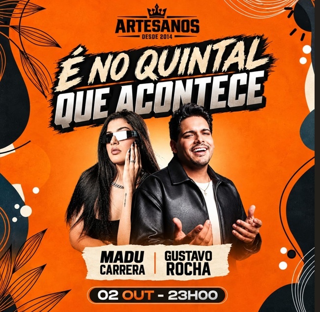 É no quintal que acontece!