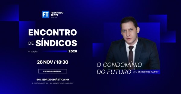 Imagem do evento 4° Encontro de Síndicos - FT Condomínios