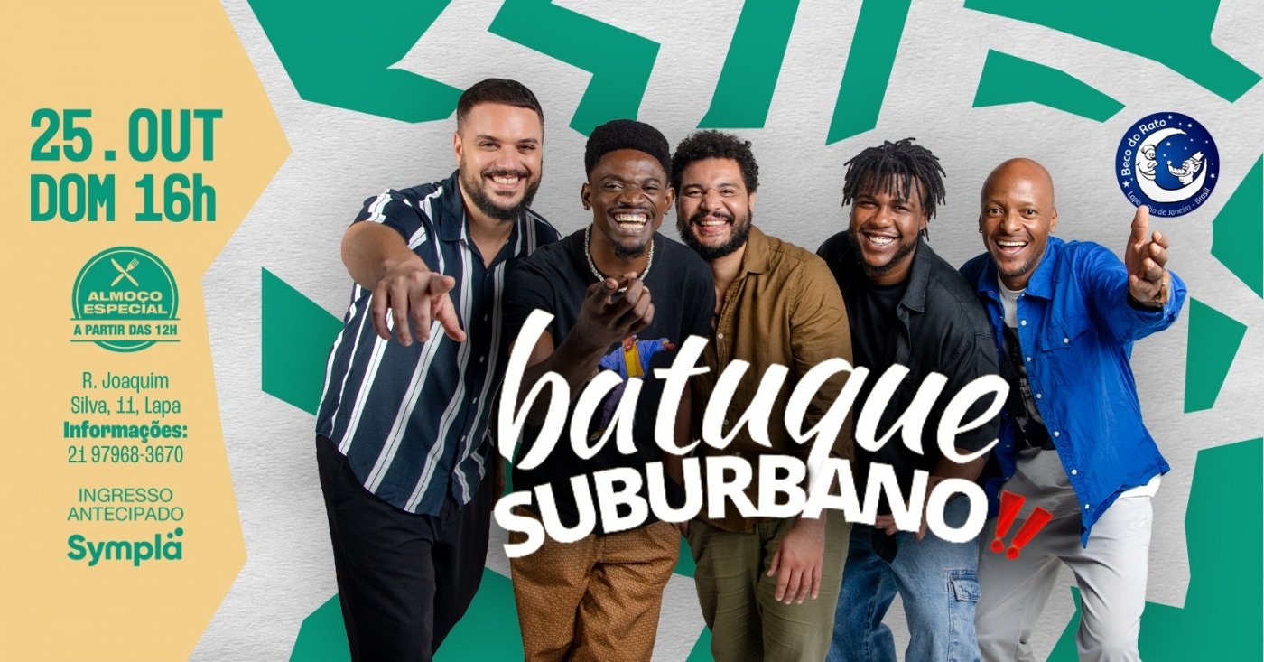 Imagem publicada pela fonte para Batuque Suburbano