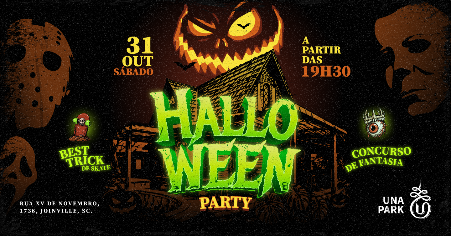 Halloween Party Una Park 2026 - Joinville, SC