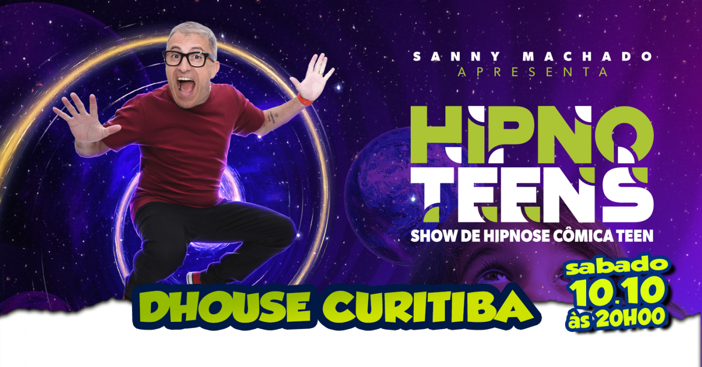 Imagem da fonte — Sanny Machado - HipnoTeens / Show de Hipnose Cômica Teens