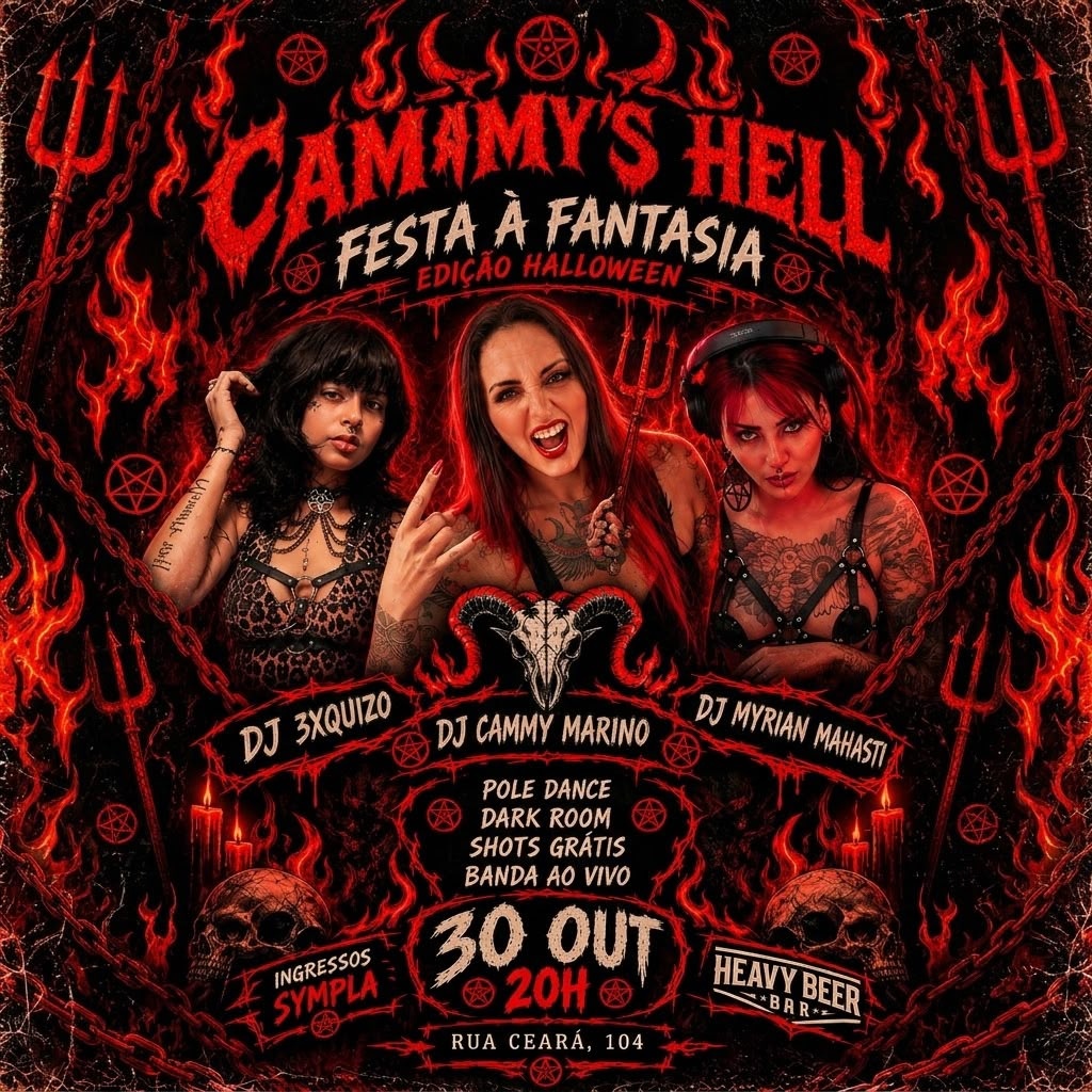 Imagem da fonte — CAMMY'S HELL - A FESTA DA CAMMY MARINO