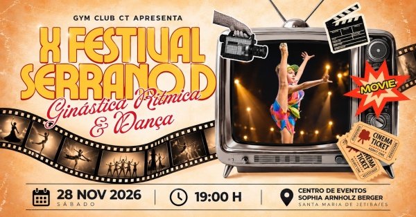 Imagem do evento X FESTIVAL SERRANO DE GINÁSTICA RÍTMICA & DANÇA