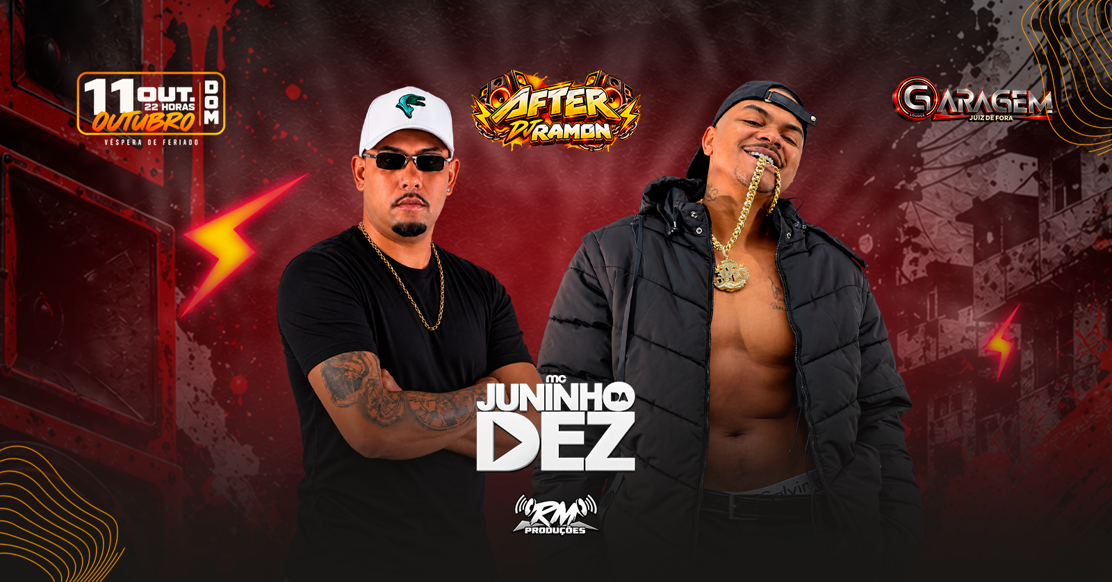AFTER DJ RAMON 2.0 ATRAÇÃO NACIONAL JUNINHO DA DEZ
