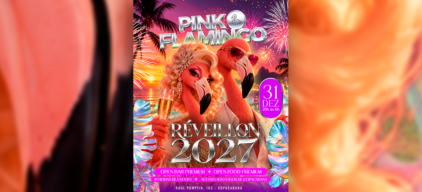 Flyer: Pink Flamingo | RÉVEILLON 2027
