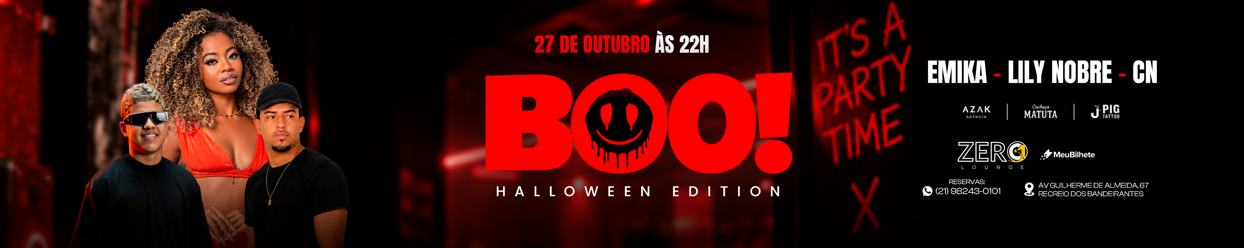 BOO! Halloween - Rio de Janeiro, RJ