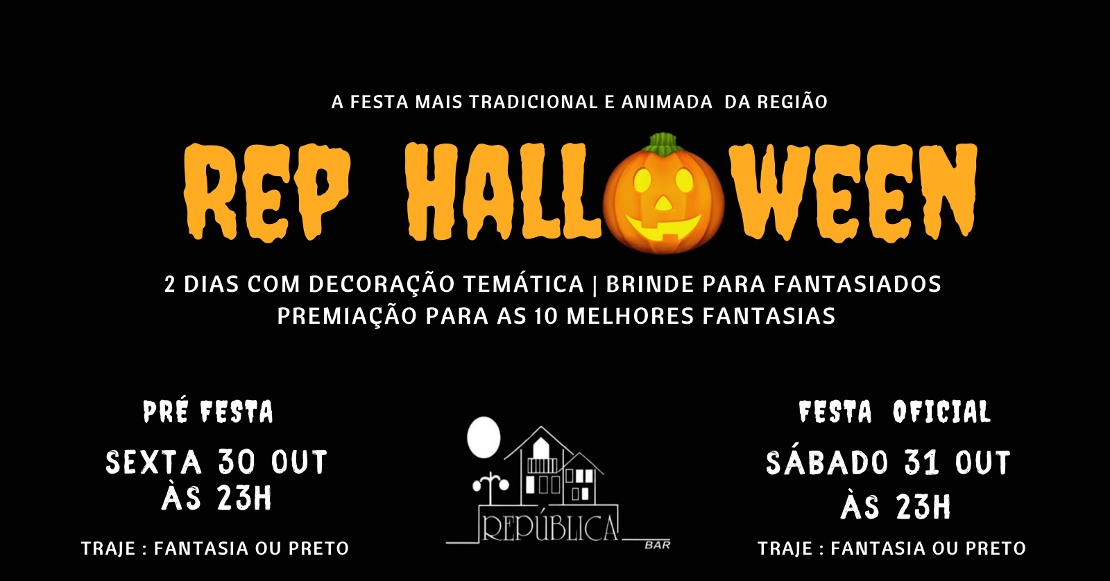 REP HALLOWEEN - República Bar